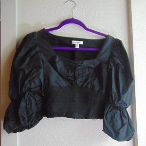 TopShop black blouse